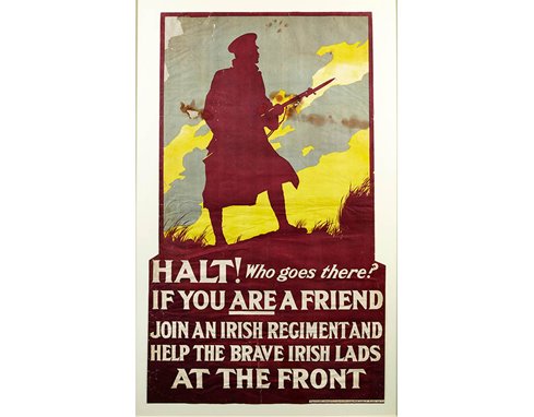 British Army Recruitment Poster, World War One