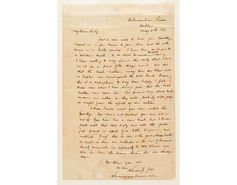 Letter by Seán MacDiarmada